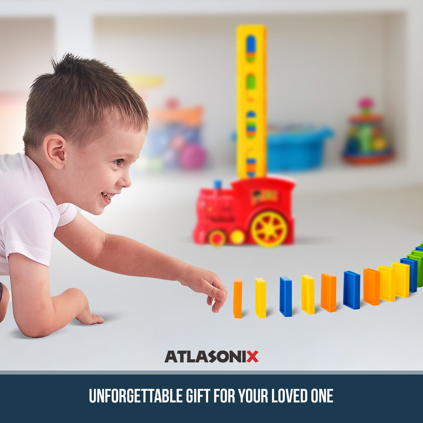 Electric Domino Train Set