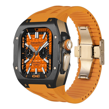 Slim Metal Cover & Flexible Rubber Strap for AW Ultra
