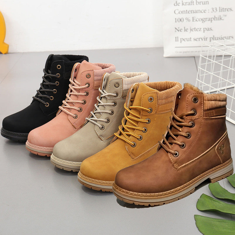 Classic Non Slip Ankle Work Boots Waterproof Hiking Combat Boots