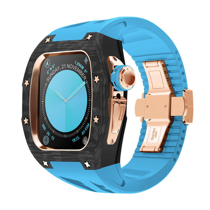 Luxury Apple Watch Carbon Case Upgrade Accessory
