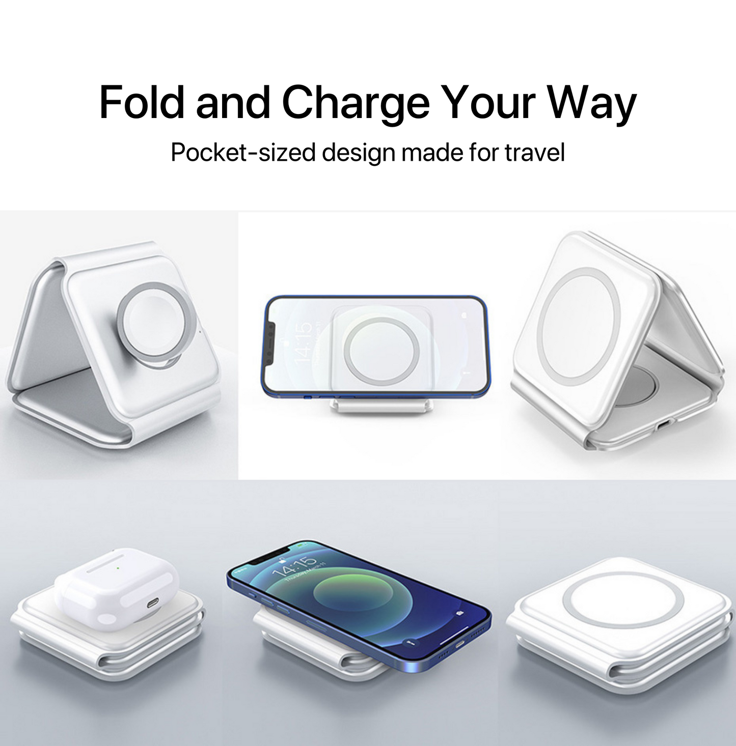 3 in 1 Foldable Charging Station