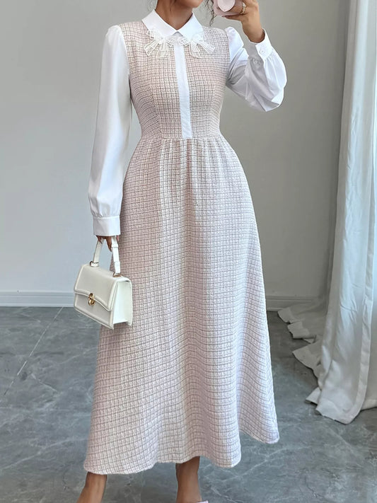 Classic Women's Office Wear Dress - OutfitLondon
