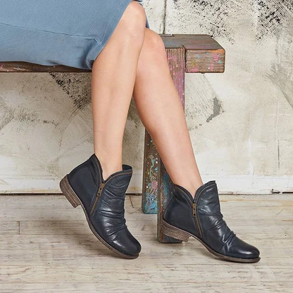 Cozy Colorful Ankle Winter Boots