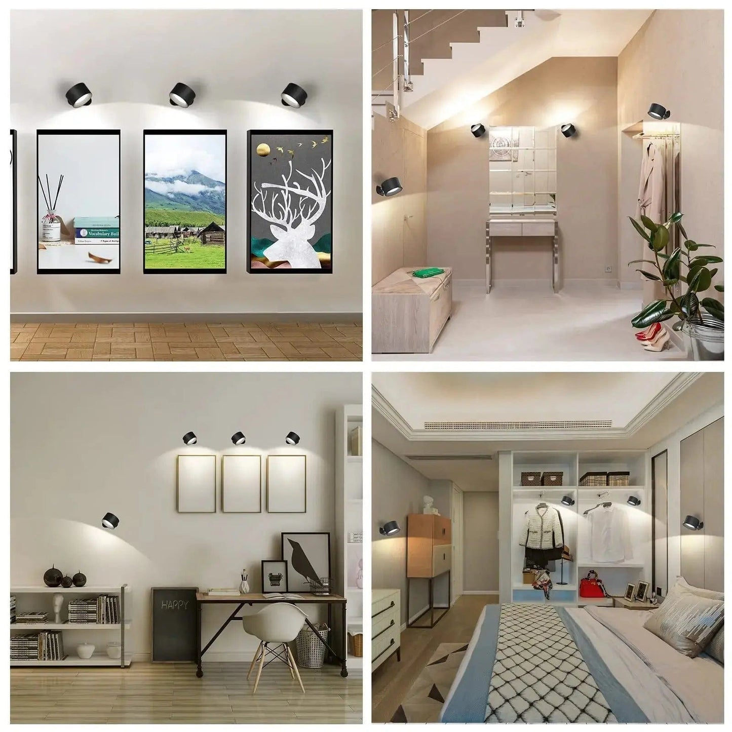 Cordless Wall Lamp - Battery Operated Light - Rechargeable Wall Light - Ambilume
