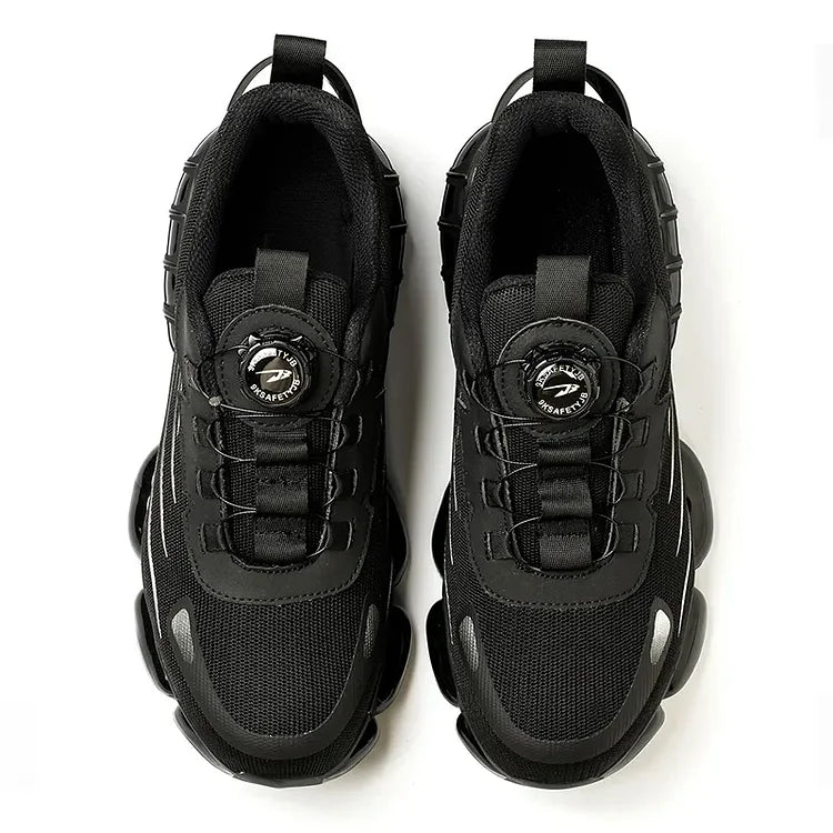 Tough Waterproof Hiking Work Boots with Grip Sole