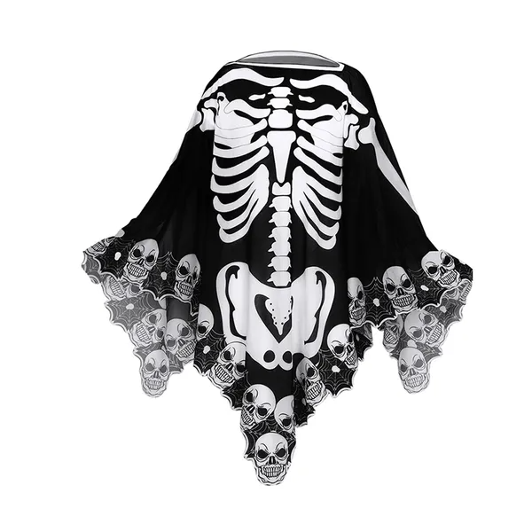 Creepy Ghost Lace Costume Cape