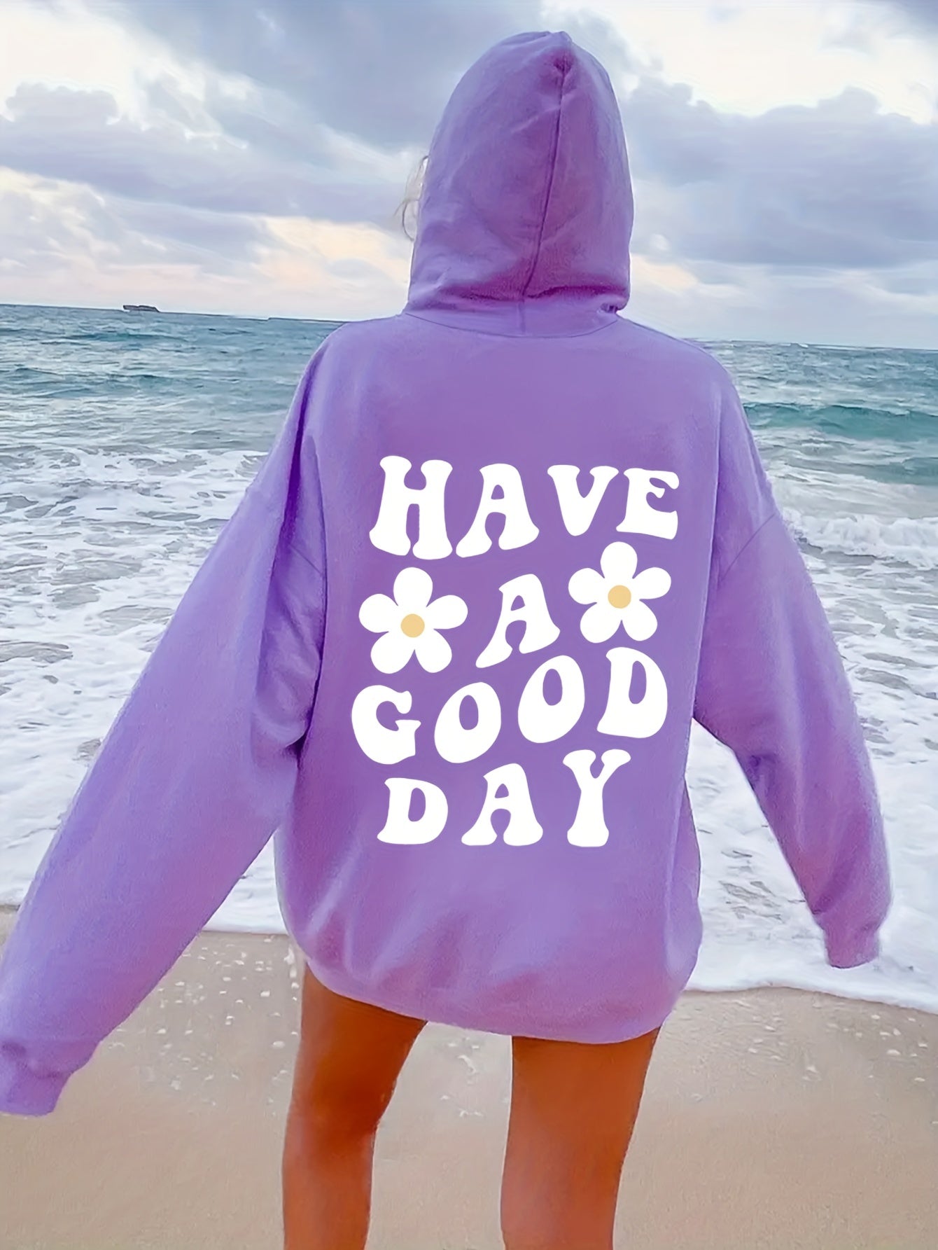 Warm Women's Graphic Sweatshirt with Cute Design