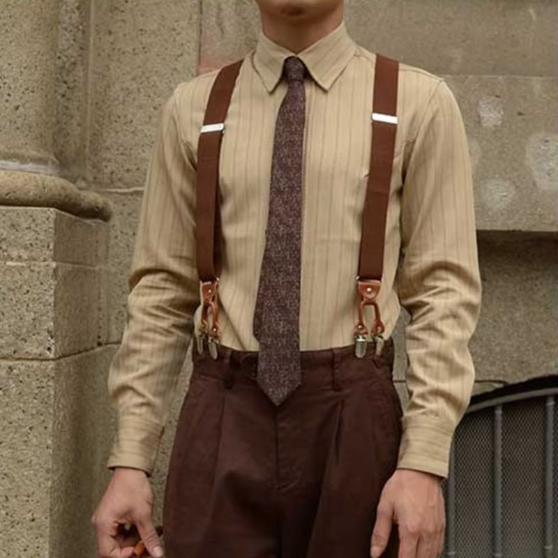 Traditional Style Mens Formal Dress Shirt