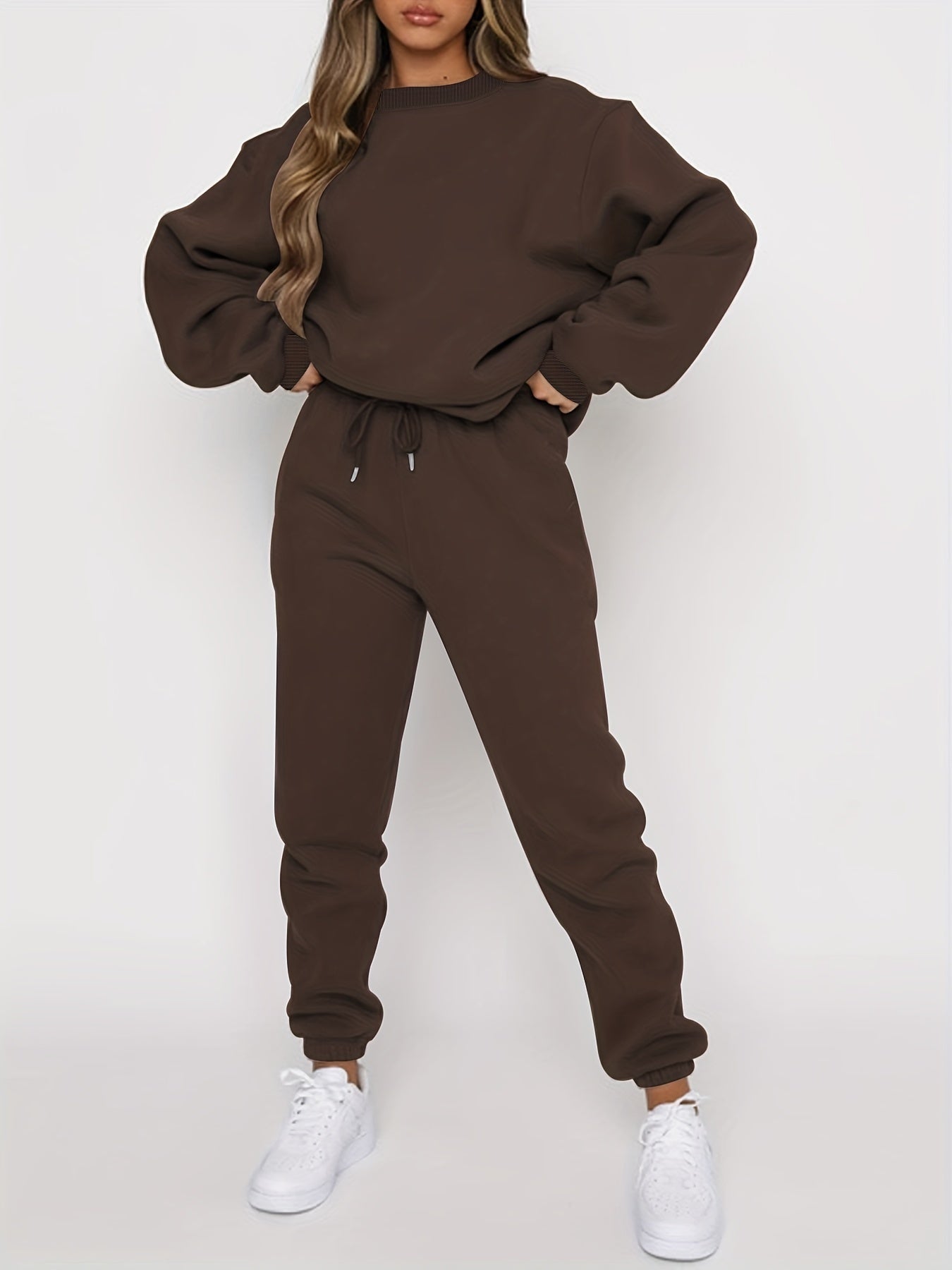 Soft Women's Fleece Lounge Suit Set