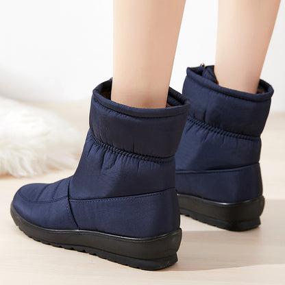 Waterproof Winter Snow Boots Warm Fur Lining Booties