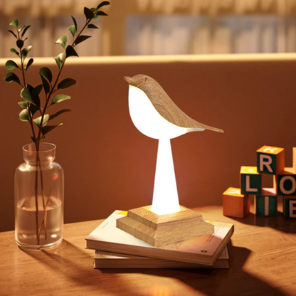 Aromatherapy Magpie Table Lamp - Dimmable Touch Rechargeable RGB Night Light