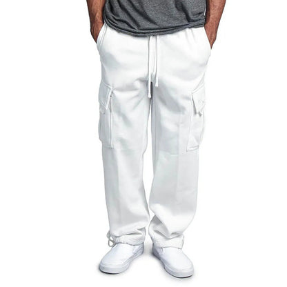 Soft Men's Fleece Cargo Sweatpants
