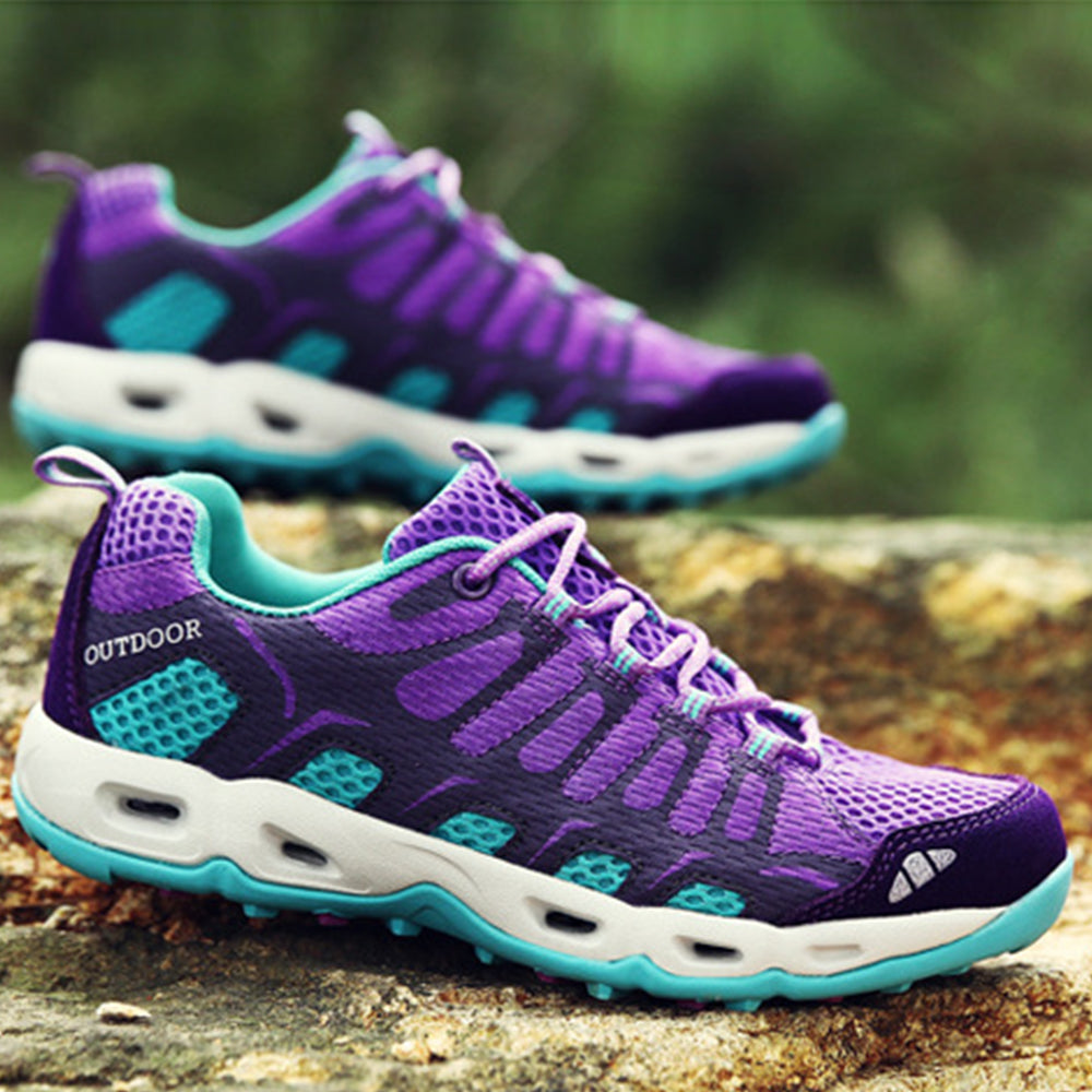 Unisex -New Mesh Lace Up Outdoor Hiking Sneakers
