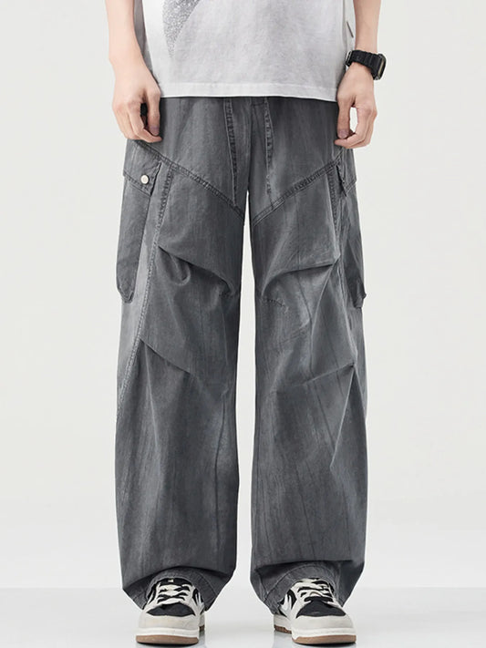 Loose Fit Casual Cargo Pants - OutfitLondon