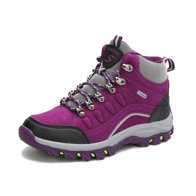 Comfy Women's Insulated Hiking Boots - Waterproof & Gripsole - OutfitLondon