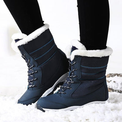 Orthopedic Women's Waterproof Winter Boots with Fur