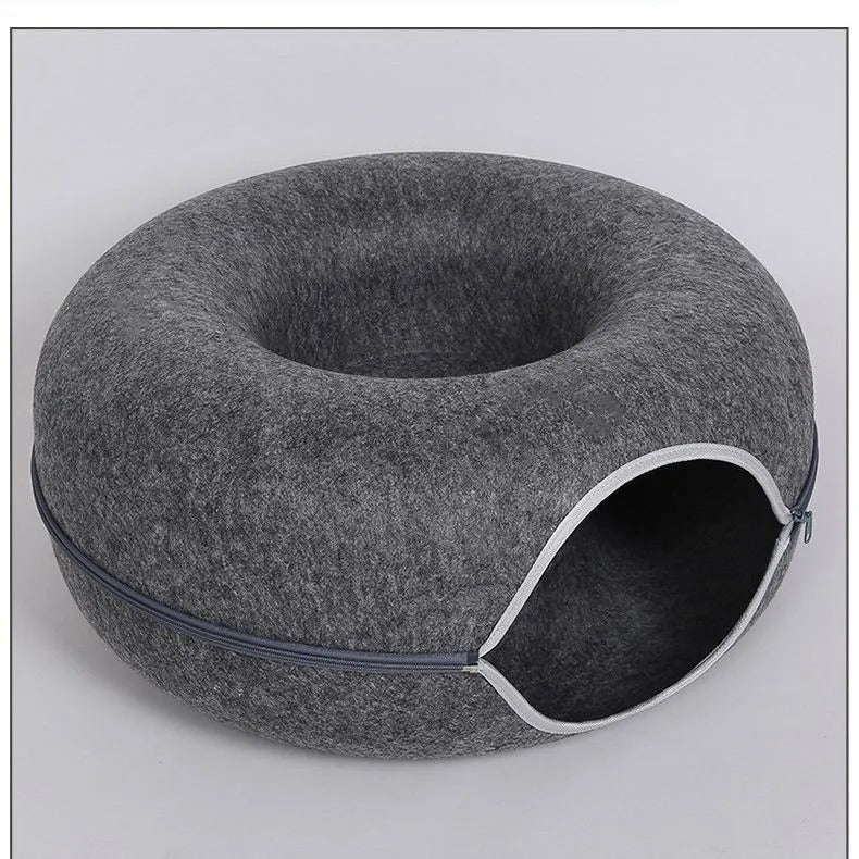 Cozy Kitty Hideaway Cat Tunnel Bed