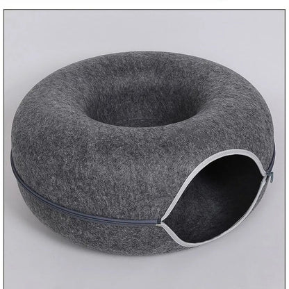 Cozy Kitty Hideaway Cat Tunnel Bed