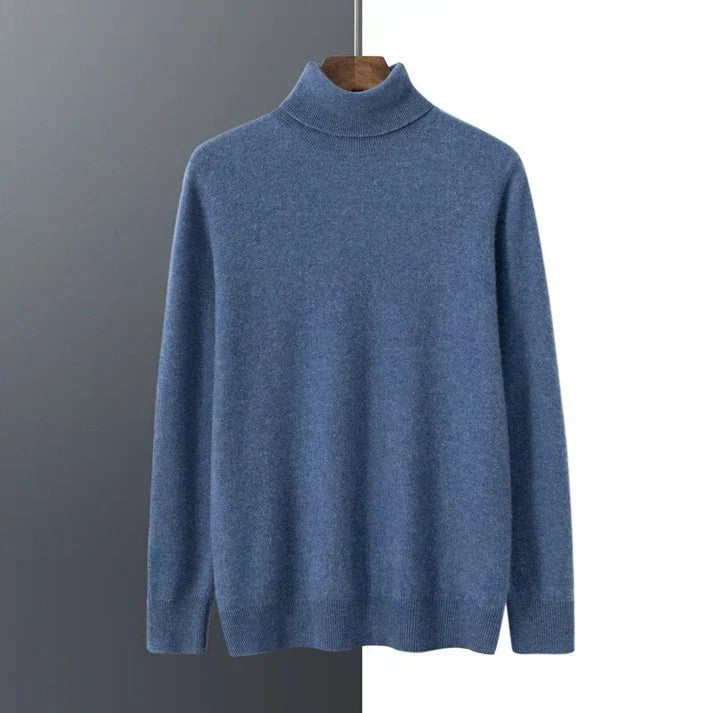 Luxury Men's Soft Turtleneck Sweater