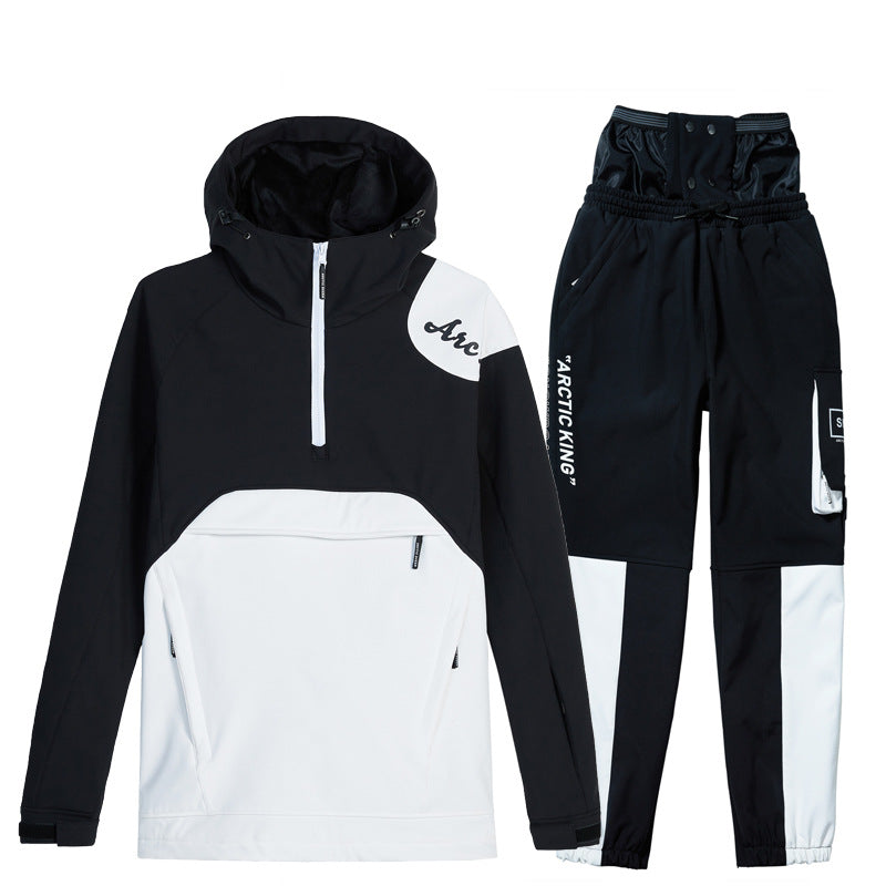 Men's Windproof Durable Ski Suit for Outdoor Sports