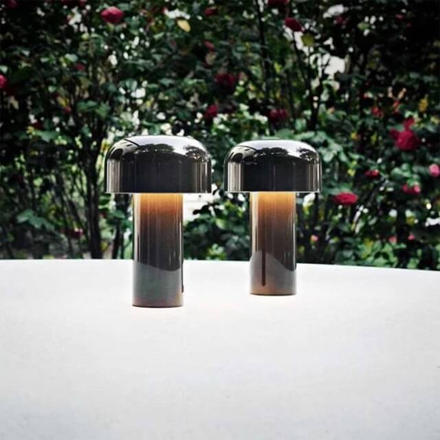 LED Creative Mushroom Rechargeable Table Lamp