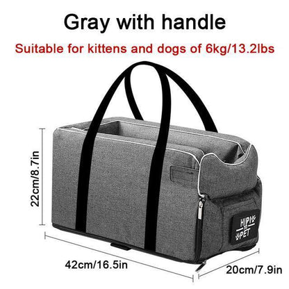Dog Puppy Car Seat Central Non Slip For Small Dogs