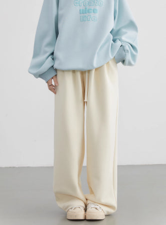 Women's Casual Fleece-Lined High Waist Jogger Pants