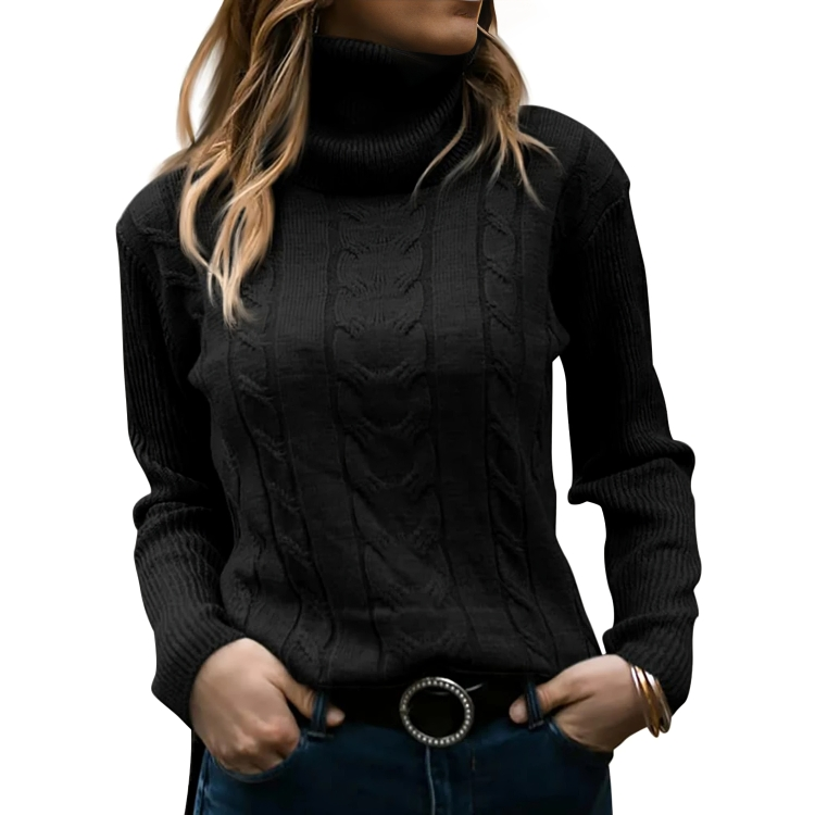 Comfortable Ladies' Traditional Crew Neck Jumper