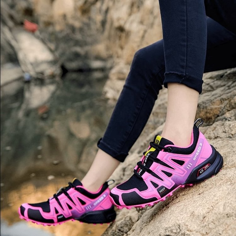Trail Running Breathable Hiking Shoes Anti-slip Climbing Shoes