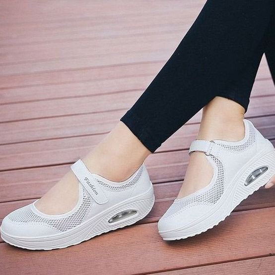 Orthopedic Walking Nurse Shoes Mary Jane Sneakers