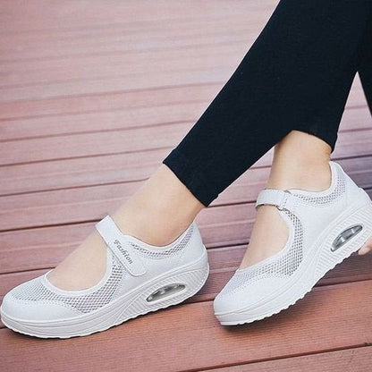 Orthopedic Walking Nurse Shoes Mary Jane Sneakers