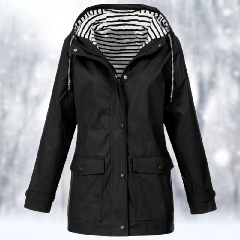 Women's Waterproof Parka Jacket Coat