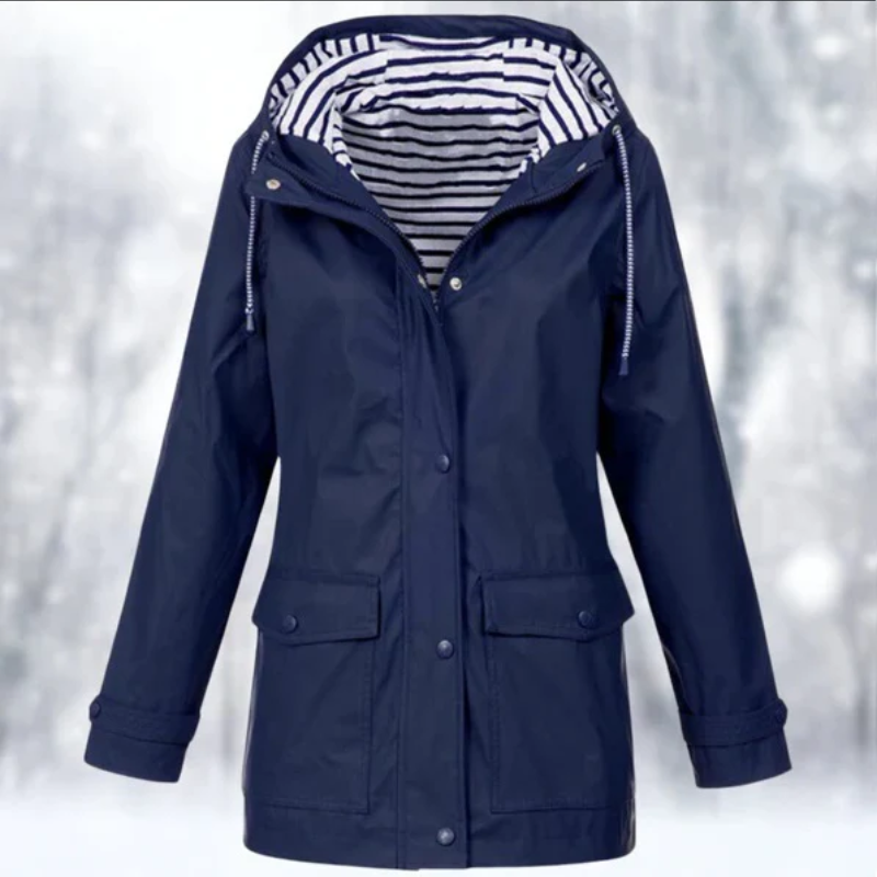 Women's Waterproof Parka Jacket Coat