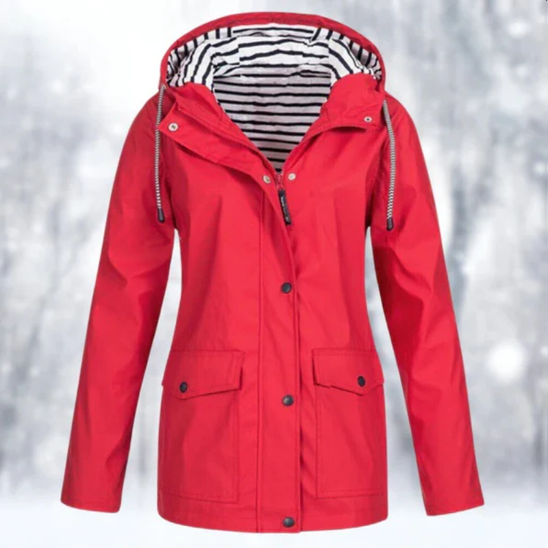 Women's Waterproof Parka Jacket Coat