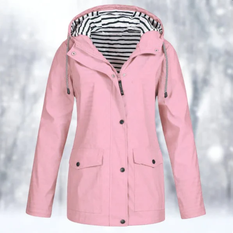 Women's Waterproof Parka Jacket Coat