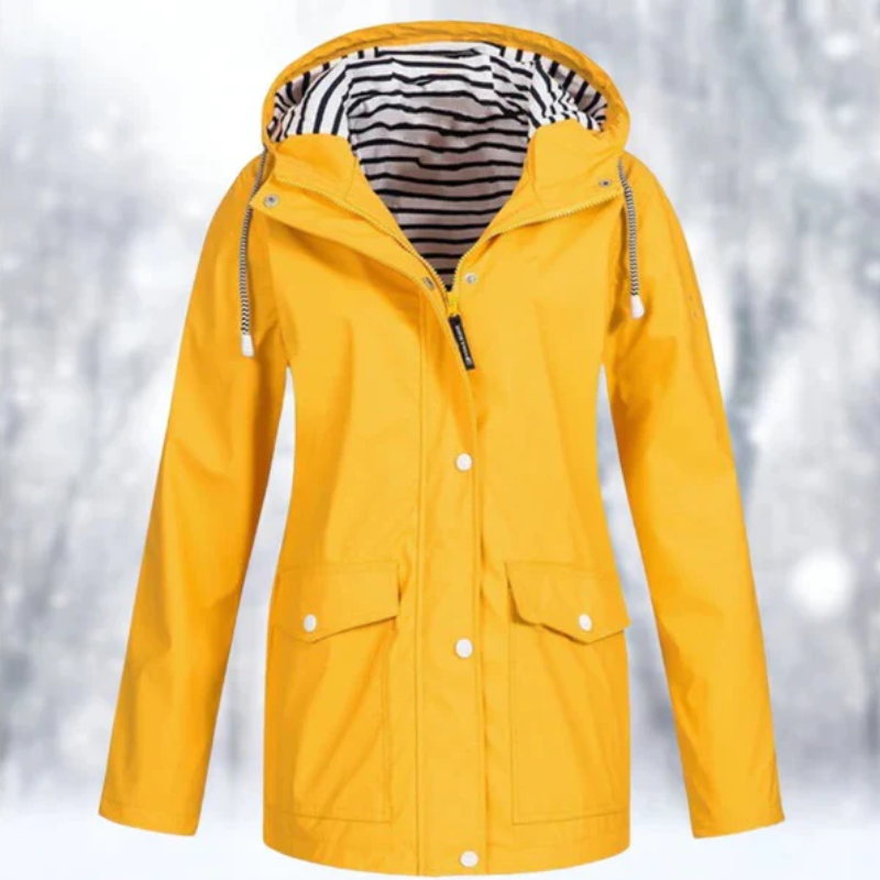 Women's Waterproof Parka Jacket Coat - OutfitLondon