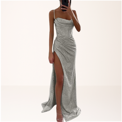 Glittering Formal Long Evening Gown