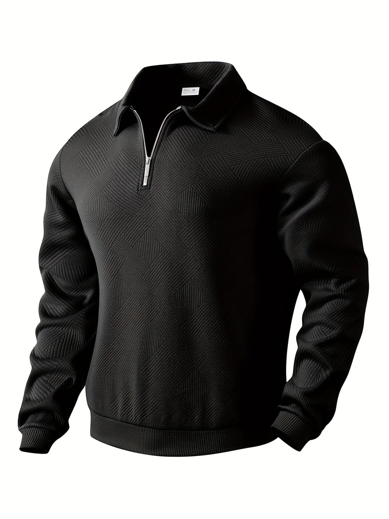Classic Men's Zip Up Sweater