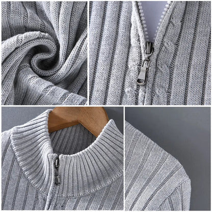 Soft Cotton Turtleneck Sweater