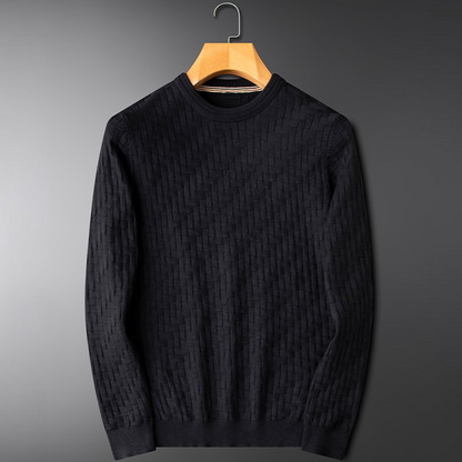 Cozy Mens Thermal Crew Neck Jumper