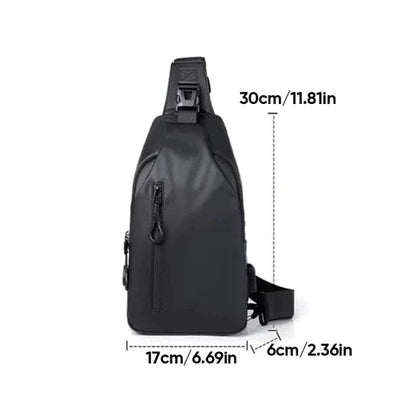 Waterproof Anti-Theft Crossbody Bag | Secure Travel Sling Bag for Men & Women