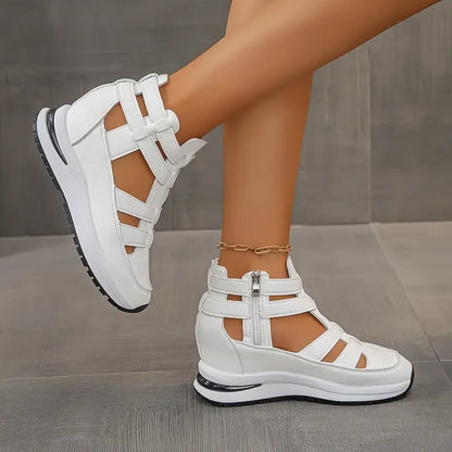 Comfortable Ankle Strap Wedge Sandals for Women