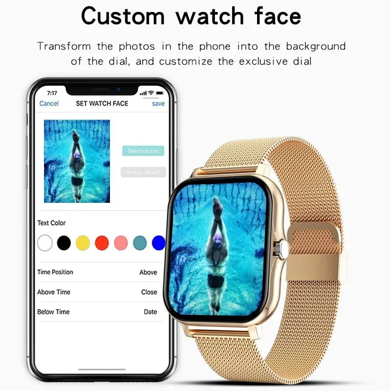 Stylish Fitness Smartwatch For Women On The Go