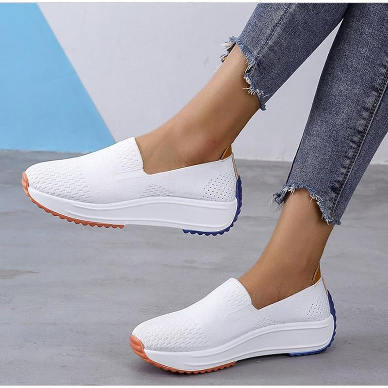 Bunion Correction Mesh Platform Comfortable Shoes