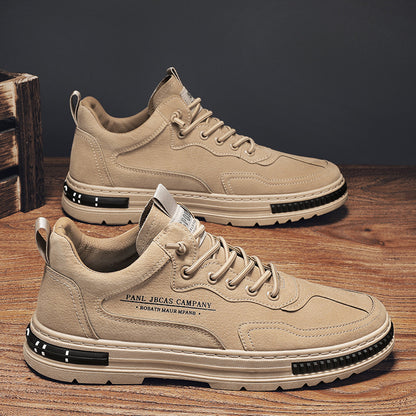 Crusty Leather Work Boots