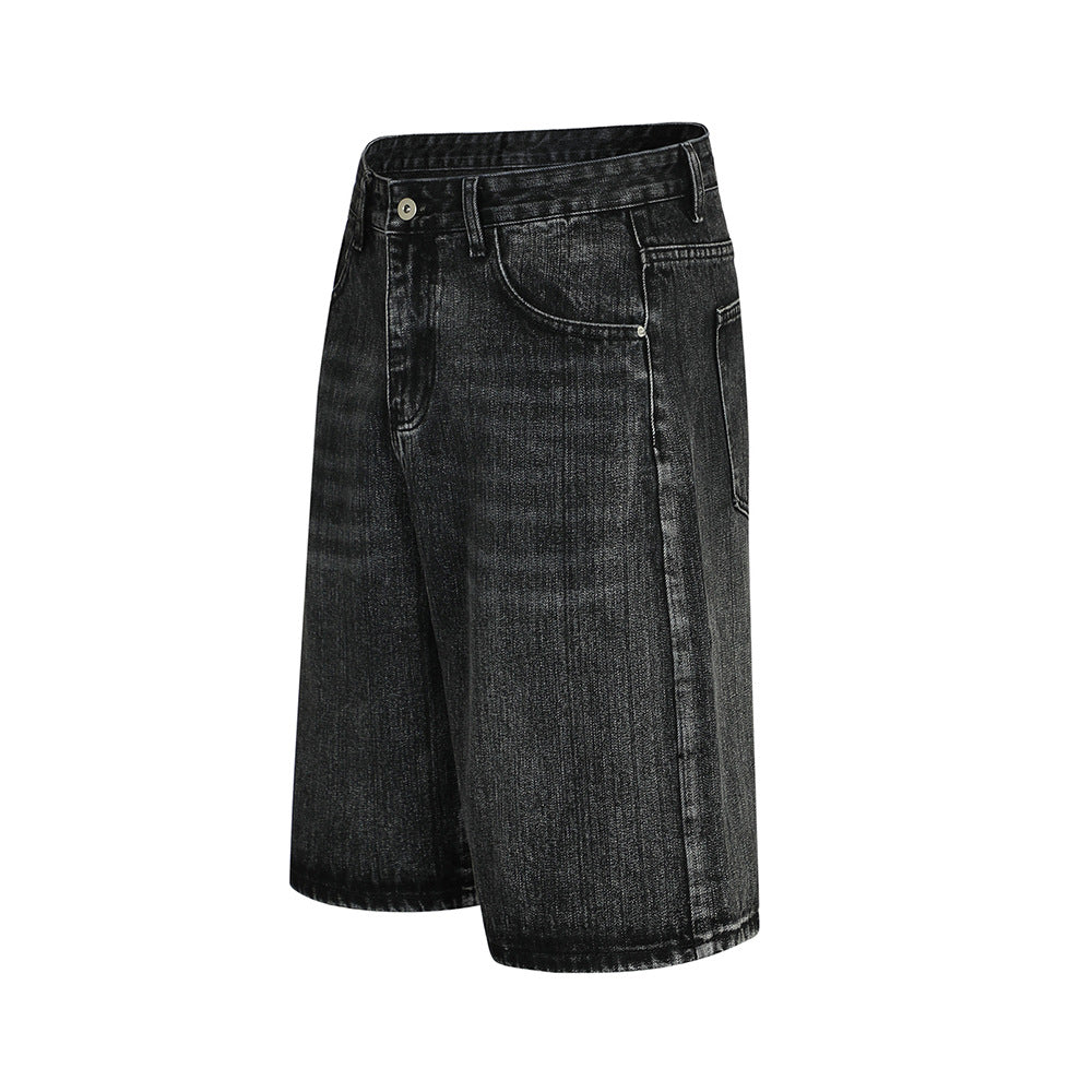 Men's Retro Denim Casual Shorts