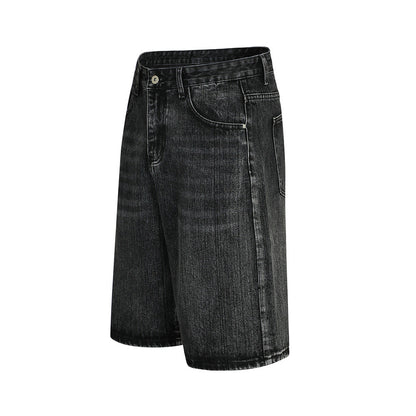 Men's Retro Denim Casual Shorts