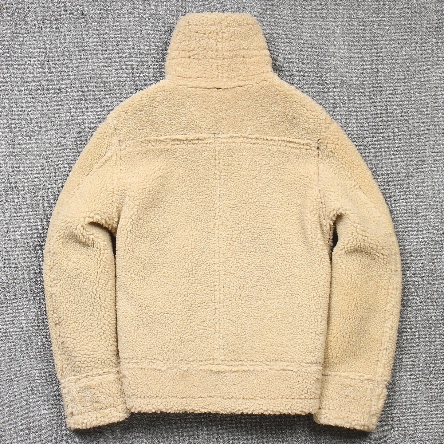 Warm Shearling Winter Coat