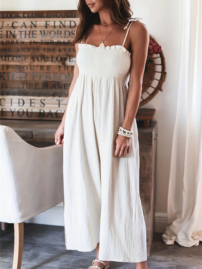 Loose Fit Casual Wide Leg Women's Jumpsuit