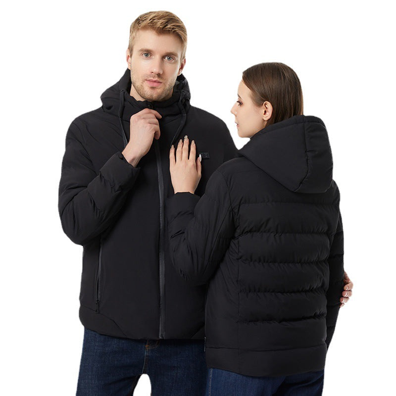 Winter Heated Jackets SmartHeating Cotton Codts HedtedHooded Jackets for Men
